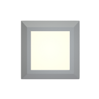 ItLighting George LED 3.5W 3CCT Outdoor Wall Lamp Grey 12.4x12.4(80201530)