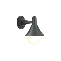 ItLighting Rabun 1xE27 Outdoor Wall Lamp Black 24.5x23.5 (80202514)